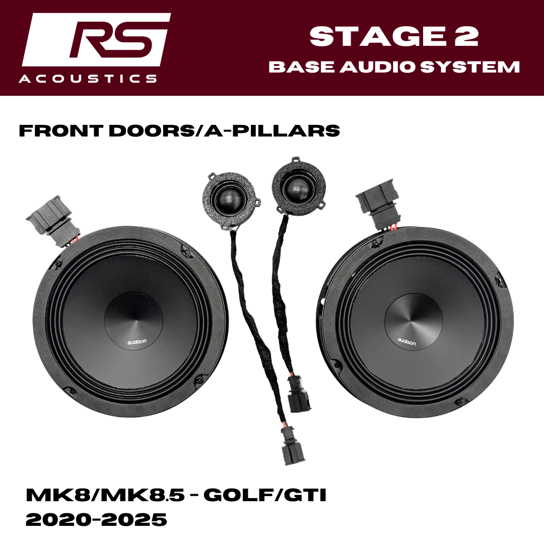 STAGE 2 - MK8 Golf/GTI (Base Audio System Front Kit)