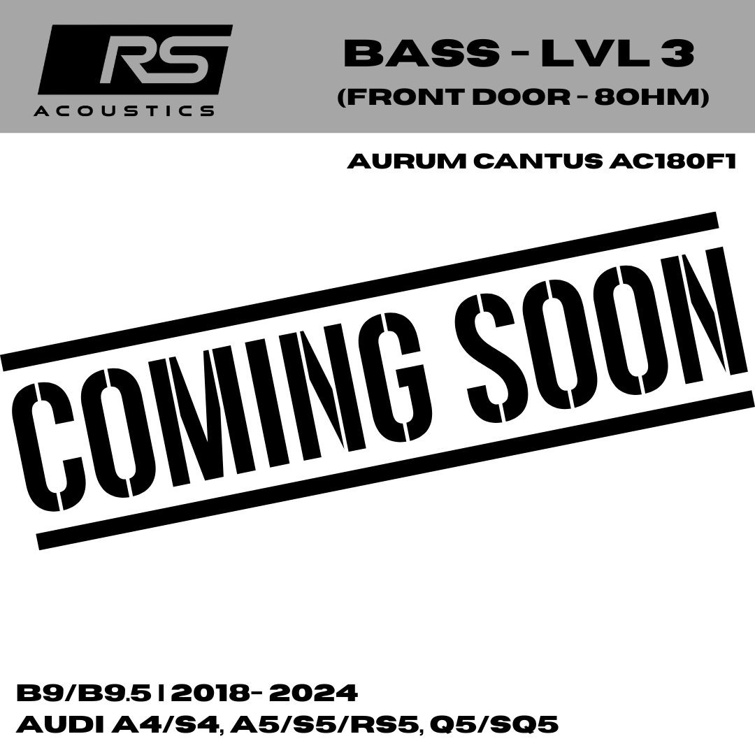 BASS LVL 3 - B9/B9.5 (Front - 8ohm)