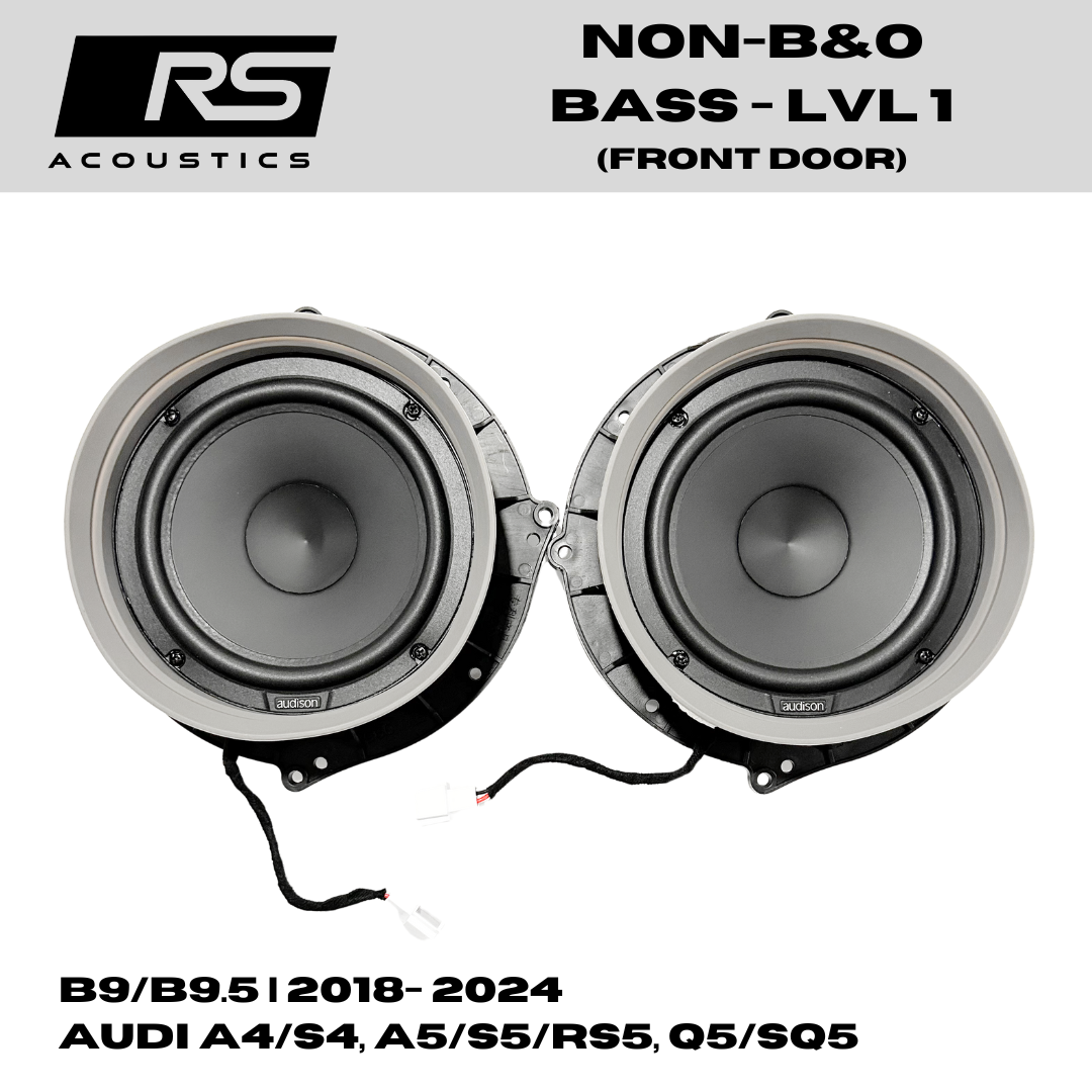 BASS LVL 1 - B9/B9.5 (Non-B&O Systems)