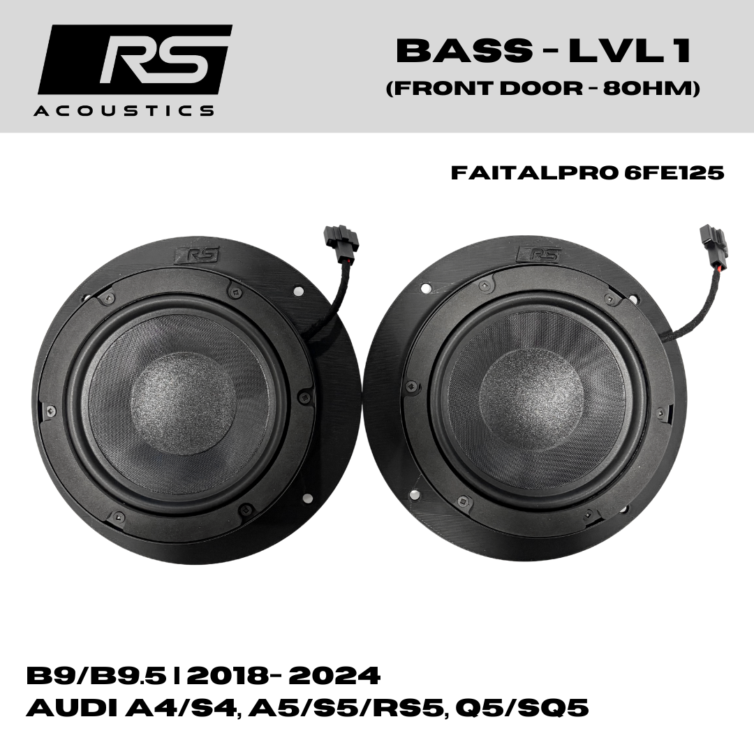 BASS LVL 1 - B9/B9.5 (Front - 8ohm)