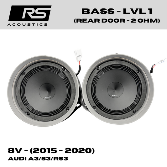 BASS LVL 1 - Audi 8V (Rear 2-ohm)