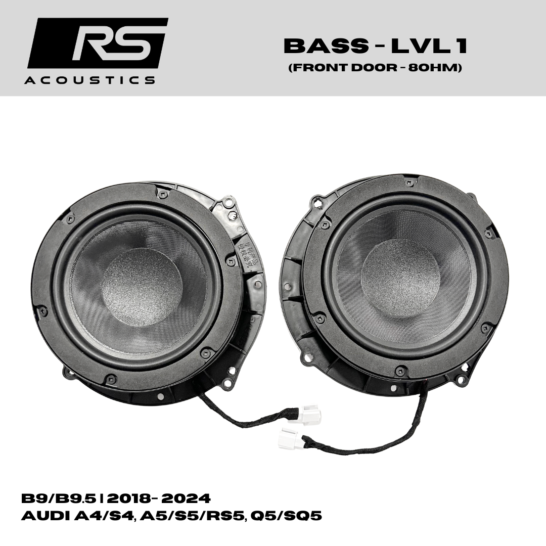 BASS LVL 1 - B9/B9.5 (Front - 8ohm)