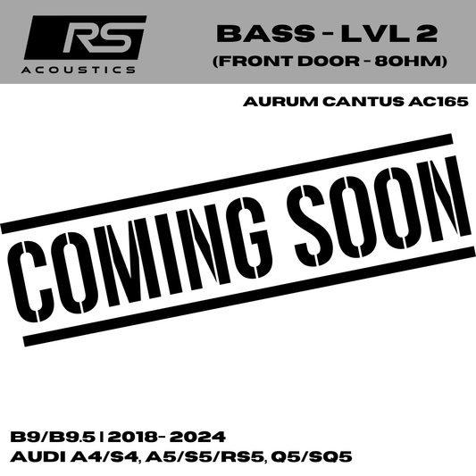 BASS LVL 2 - B9/B9.5 (Front - 8ohm)