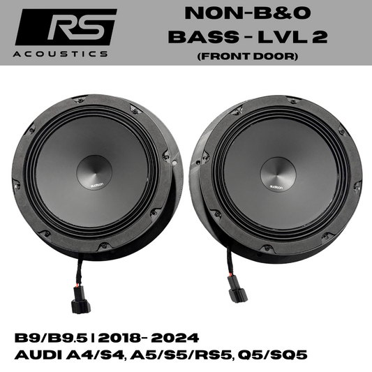BASS LVL 2 - B9/B9.5 (Front Door) NON-B&O Systems
