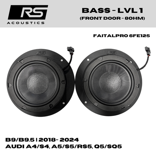 BASS LVL 1 - B9/B9.5 (Front - 8ohm)