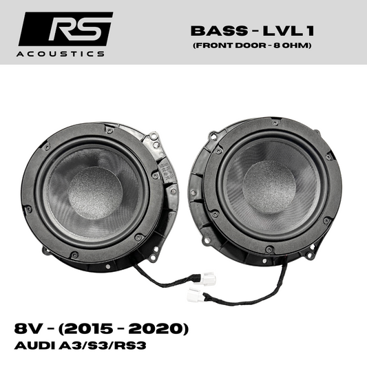 BASS LVL 1 - 8V (Front - 8ohm)