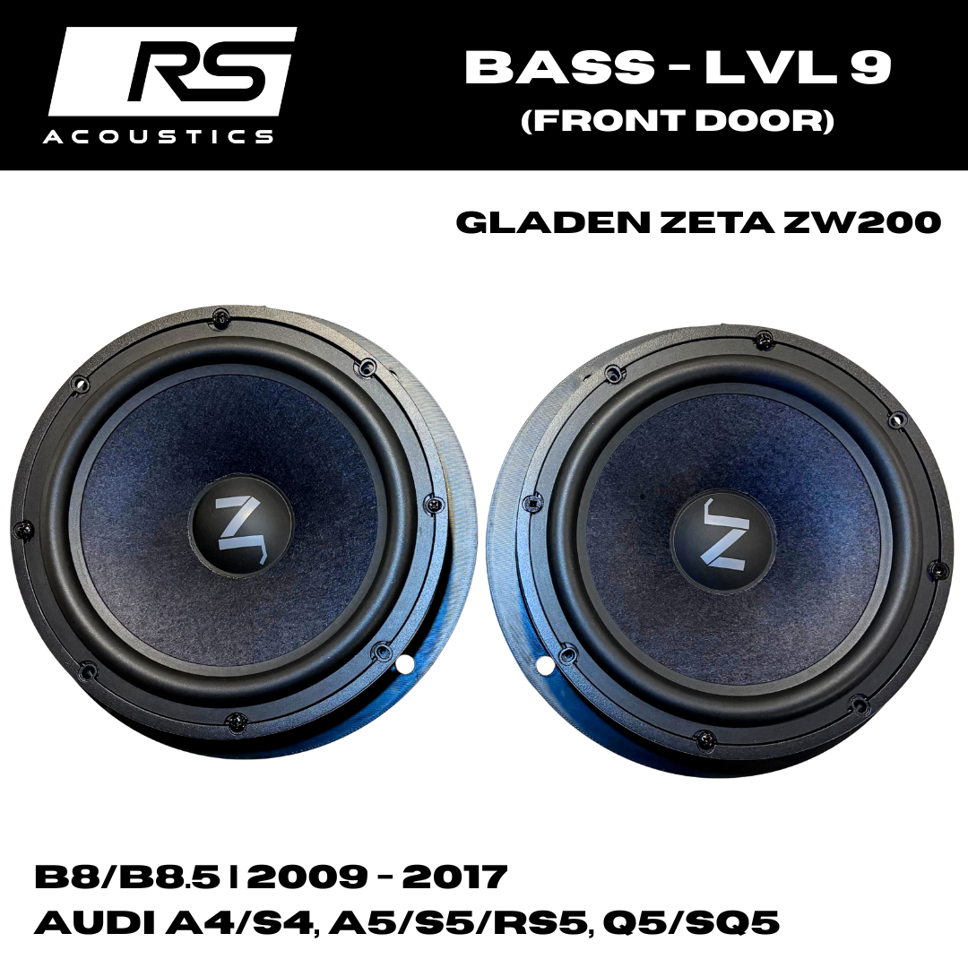 BASS LVL 9 - B8/B8.5 (Front Door) B&O