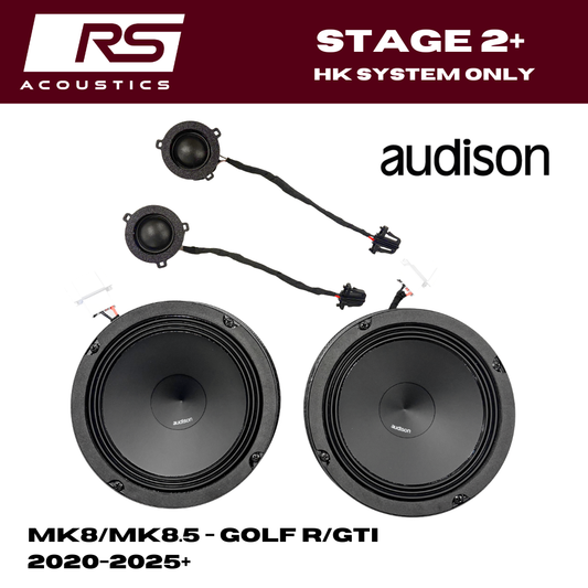 STAGE 2+ - MK8/MK8.5 Golf R/GTI (Harman Kardon Front Kit)