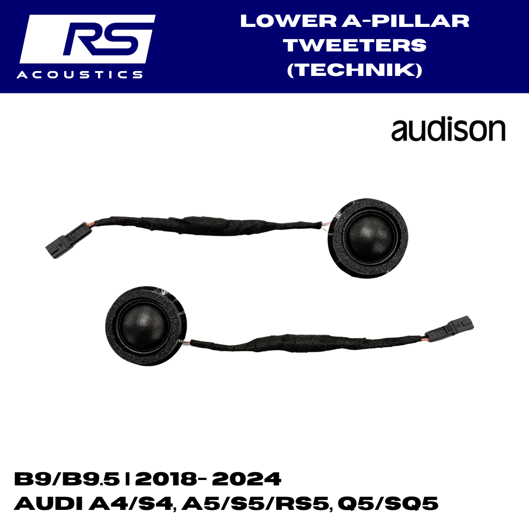 Lower A-Pillar Tweeters (TECHNIK) - B9/B9.5