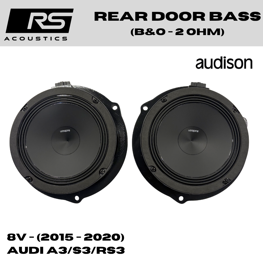 REAR DOOR BASS (2-Ohm) - 8V/8V.5