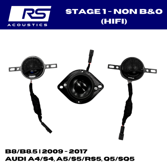 Stage 1 (HI-FI) - B8/B8.5 (NON B&O systems) - AUDISON