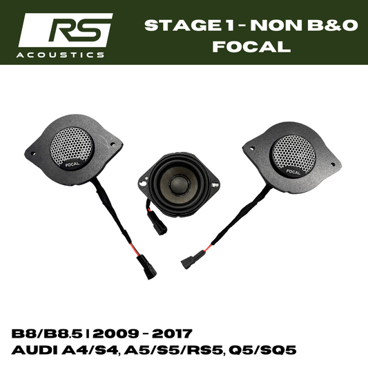 Stage 1 - B8/B8.5 (NON B&O systems) - FOCAL Tweeters