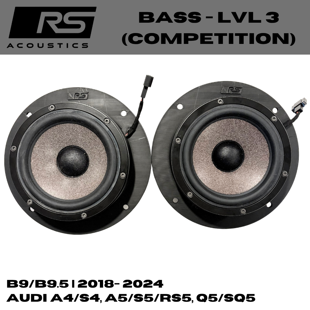 BASS LVL 3 (COMPETITION) - B9/B9.5 (Front - 8ohm)